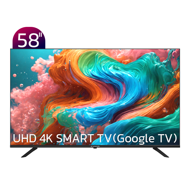 تلویزیون UHD 4K هوشمند 58 اینچ ایکس ویژن مدل 58XCU700