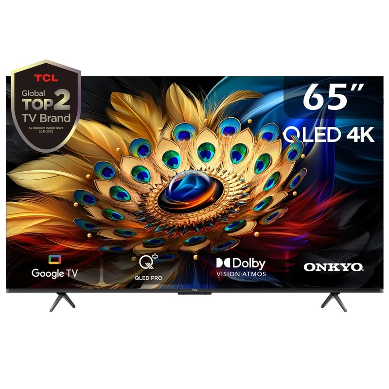 تلوزیون 65 اینچ هوشمند QLED تی سی ال 65C655